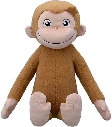 Amazon.co.jp: おさるのジョージ スーパーラージ ぬいぐるみ