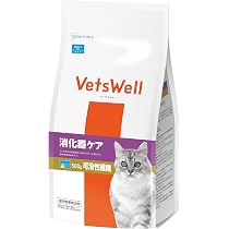 Amazon.co.jp: VetsWell(ベッツウェル) 猫用食事療法食 肥満ケア 500g