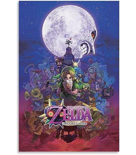 【非売品】1点限りのお品 ムジュラの仮面 3DS B2 特大 告知 ポスター 非売品】1点限りのお品 ムジュラの仮面 3DS B2 特大 告知 ポスター