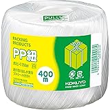 コクヨ(KOKUYO) PP紐 400m 玉巻き 白 ホヒ-11W