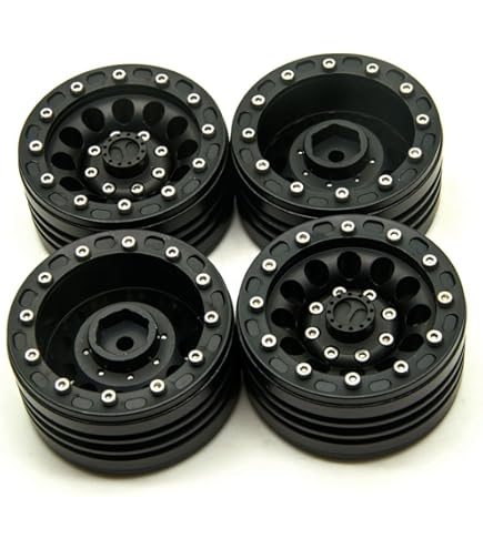 Amazon | ラジコン ホイールパーツ1.9インチ のアルミ合金の 金属