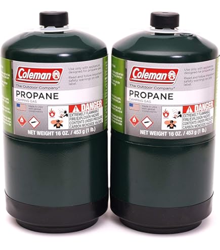 未使用4本セット US Coleman & Bernzomatic プロパンガス Amazon.co.jp: Propane Fuel Cylinders, 4 pk./16 oz. : Automotive