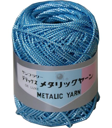 オーロラ メタリックヤーン ブルー ミックス 31番カラー 10玉 【公式通販】
