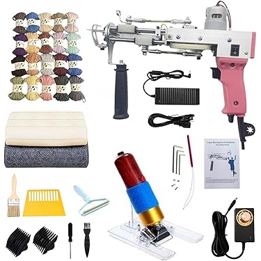 Amazon | タフティングガン タフティングキット ラグタフティングガン
