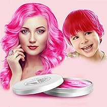 Amazon | HaiolorProピンク一時的カラーワックスォッシャブル男女兼用