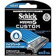 Schick(シック) シック Schick 5枚刃 ハイドロ5 カスタム ハイドレート 替刃 8コ入 男性 カミソリ 替刃8個 単品 8個 (x 1)