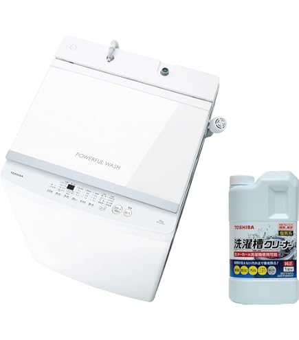 Amazon.co.jp: TOSHIBA(東芝) 全自動洗濯機&洗濯槽クリーナー 7kg AW 
