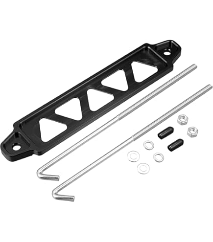 Amazon | X AUTOHAUX カーバッテリーホールドダウン取付金具