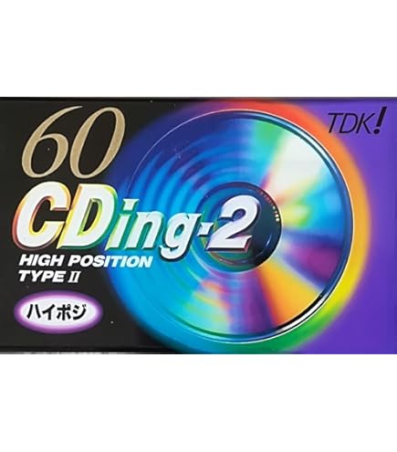 Amazon | TDK カセットテープ CDing2 ハイポジ 54分 CD2-54R