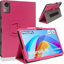 Amazon.co.jp: HEFENGKU 見開き型保護カバー For PHILIPS T7315 ケース