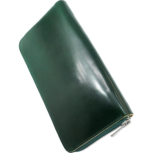 Amazon | [三京商会] 財布 コードバン 長財布 ラウンド