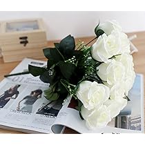 glaystoreバラ 造花 ローズ アレンジ 8センチ 50個セット glaystore