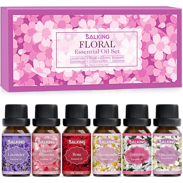 Amazon.co.jp: OZYBIR アロマオイル フローラル系 6本セット