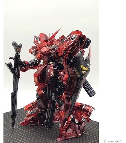完成品　プラモデル　海外製　6631S DABAN 6631S MG 1/100 アセンブリモデルキットサザビー電着版