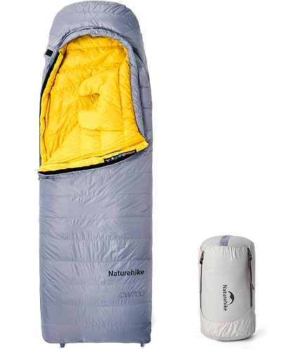 Amazon.co.jp: Naturehike 公式 マミー型 寝袋 650FP ダウン シュラフ