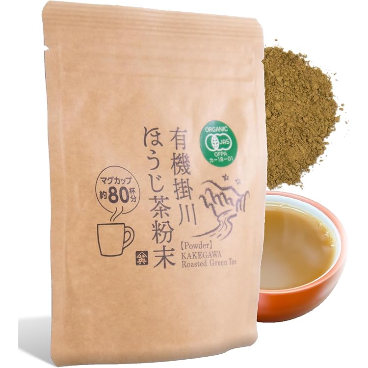 Amazon | ほうじ茶パウダー「焦がし」100g （無添加商品）銘茶 緑