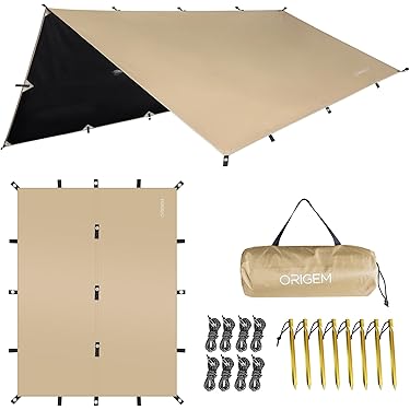 難燃性ブラックコーティングタープ 4m x 3m サンドベージュ 難燃性ブラックコーティングタープ 4m x 3m サンドベージュ 楽天