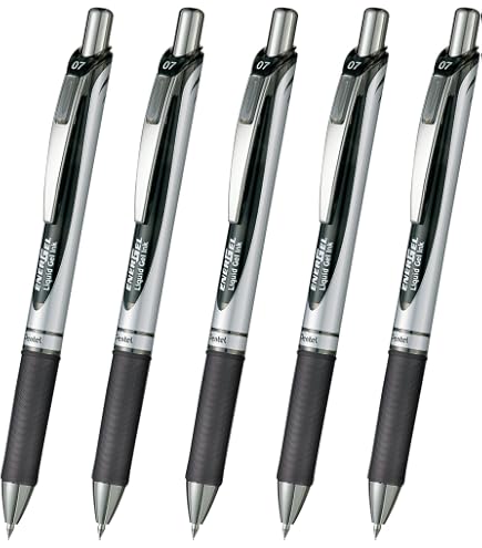 Amazon | Pentel Energel スターリングシルバー ライトブルー メタル