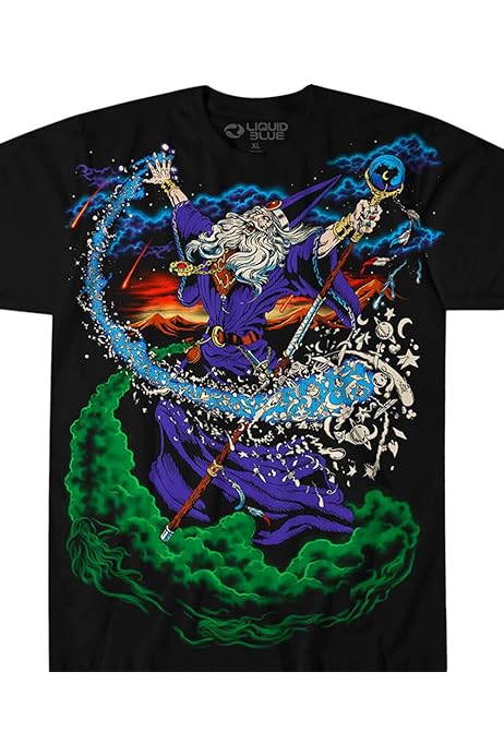 Amazon.co.jp: Liquid Blue メンズ Night Time Dive Tシャツ US