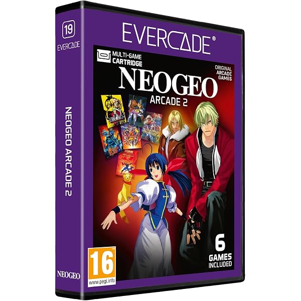 Blaze Evercade HMT Super Pocket-hoesje – Officiële Opbergtas Met Meshvak, Ritssluiting – Kleur Blauw/geel (Capcom)