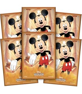 【日本語版】ディズニー　ロルカナ　プレイマット　ミッキーマウス 2枚セット Amazon | ディズニー・ロルカナ・TCG 日本語版 公式プレイマット