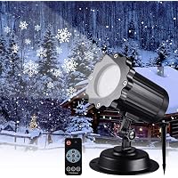 LED Snowfall Projector Lights Christmas 