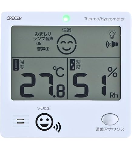 Amazon.co.jp: プラス 温度湿度計 湿度計 暑さ指数計 一目でわかる 温
