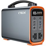【1月新改良】CTECHi ポータブル電源 小型 240W 大容量 リン酸鉄リチウムイオン電池 240Wh/75000mAh ポータブルバッテリー 蓄電池 純正弦波 コンパクト軽量 非常用電源 2時間満充電/Type-C(PD60W入出力対応) 7W