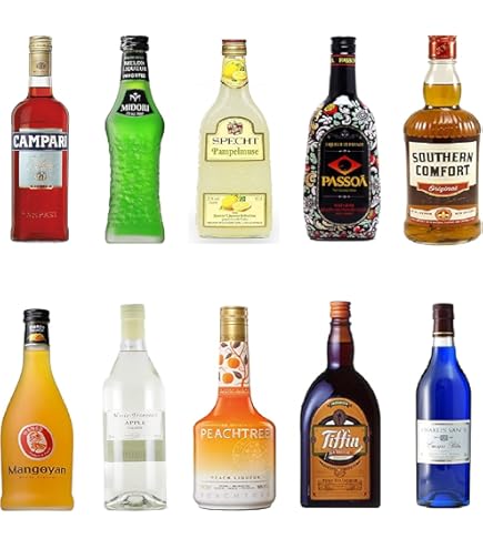 Amazon.co.jp: リキュール・スピリッツ ミニチュアセレクション 11本