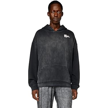 大人気】ディーゼル 2024ss S-ROXT-HOOD パーカー 黒 XXL メンズ プル