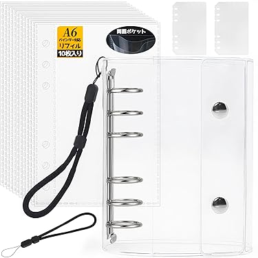 A6 バインダー用 2026年間リフィル 1万円saving 3400円 Amazon.co.jp: 能率 バインデックス システム手帳 リフィル 6穴