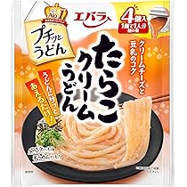 Amazon.co.jp: エバラ プチッとうどん 魚介とんこつ醤油味 (22g×4個