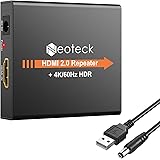 Neoteck HDMIリピーター HDMI延長器 HDMI2.0 HDCP2.2 3D 4K＠60hz 信号中継器 最大60m