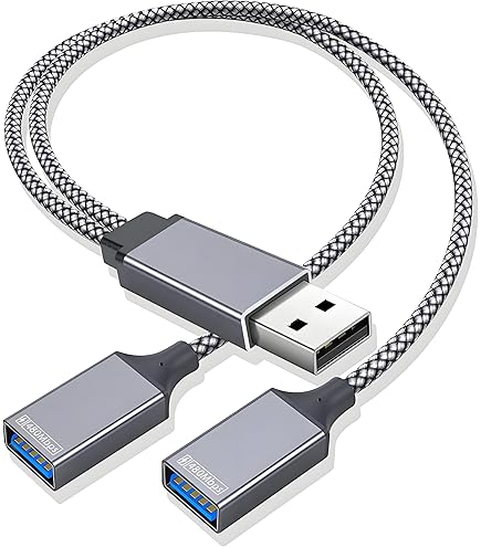 Amazon.co.jp: Access E Direct 【 30cm 】USB 3.0 二股ケーブル,USB