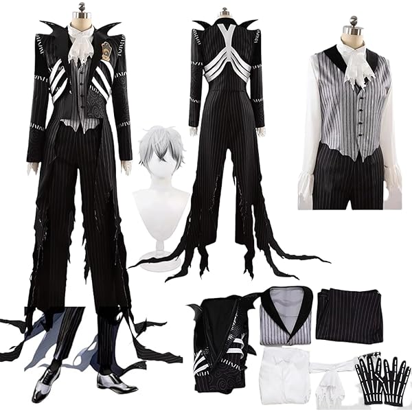 ツイステッドワンダーランドコスプレスカリー衣装ウィッグ付き　女性Mサイズ ツイステッドワンダーランドコスプレスカリー衣装ウィッグ付き 女性M