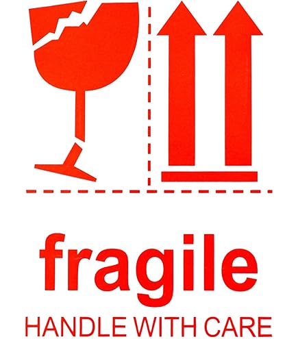 Amazon | SSC FRAGILEステッカー こわれもの/割れ物シール 取り扱い