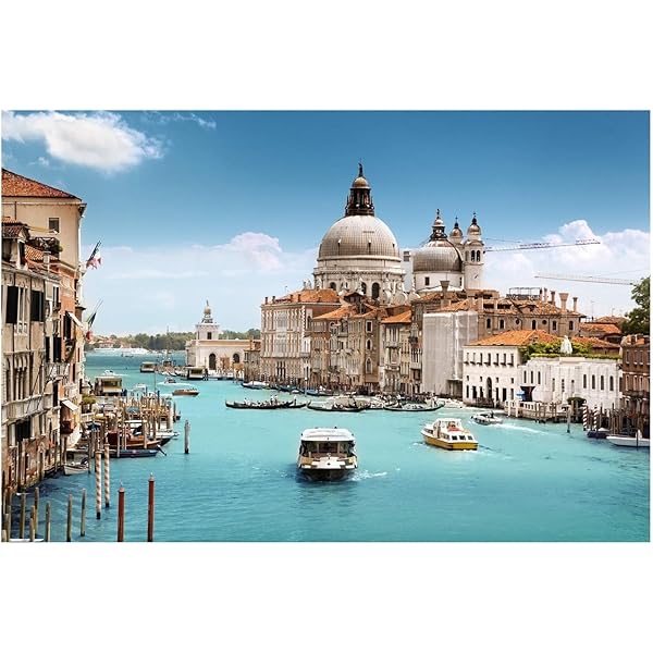 水の都ベニス油絵