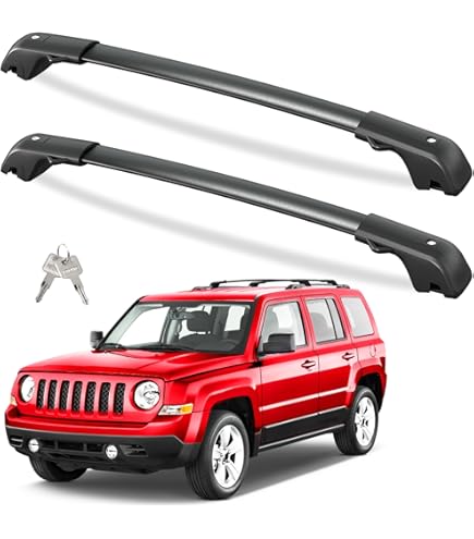 Cross Bars ECCPP Roof Rack Crossbars Fit For Jeep Patriot 2007