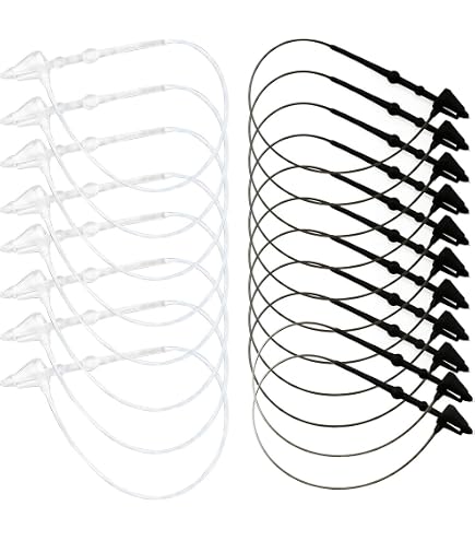5000pcs Black Plastic Security Tag Fasteners - 3 Inch Snap Lock Pins For Retail Clothing & Jewelry - View #3