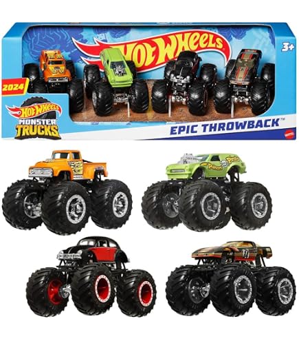 Amazon.co.jp: Hot Wheels モンスタートラックセット - ホットウィール