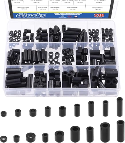 Swpeet 60Pcs M4 Hollow Jack Nuts Kit – Flat Countersunk Head Machine Screws, Threaded Inserts For Hollow Walls, Iron & Soft Materials