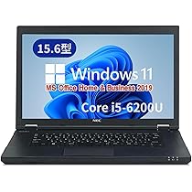 NEC ノートPC VK23 15.6型 Windows 11 Pro 4GB Amazon.co.jp: 【整備済み品】NEC ノートPC VK23 /15.6型/第6