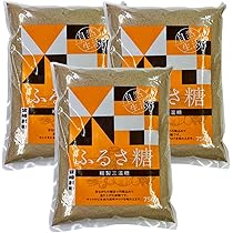 Amazon.co.jp: 宮崎製糖 手づくりふるさ糖（粗製三温糖）＜750g＞3袋