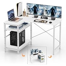 【M2898-139-99】ゲーミングデスク パソコンデスク L字　110㎝ M2898-139-99】ゲーミングデスク パソコンデスク L字 110