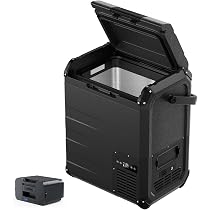Amazon.co.jp: 【2026最新】EENOUR 車載冷蔵庫 D23 PLUS 23L アルミ製