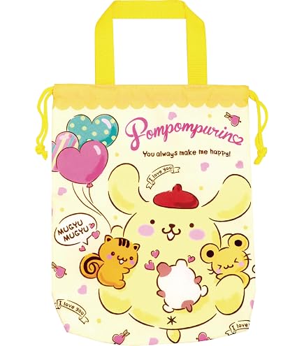 Amazon.co.jp: ジェイズプランニング sanrio 巾着 ポムポムプリン