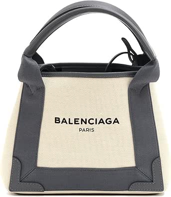 Sea of (valencia) Balenciaga neibi-kabasu XS Navy Cabas XS Pouch with  Cotton Canvas Tote Handbag (Natural Gray) 390346 aq38 N 9285 : Shoes \u0026 Bags  - Amazon.co.jp