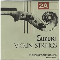 Amazon | 鈴木バイオリン製造 （SUZUKI） バイオリン弦 2A 線 4