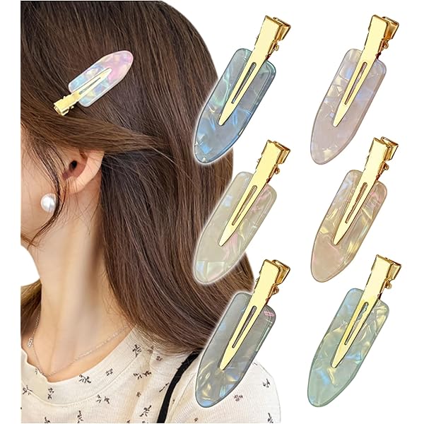 Amazon.co.jp: 前髪クリップ[クセがつきにくい ヘアクリップ2個