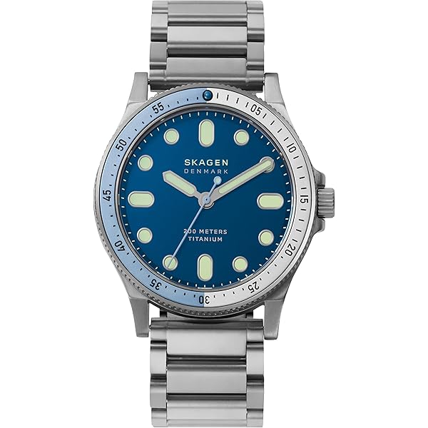 Amazon | [スカーゲン] メンズ レディース FISK フィスク ブラック文字